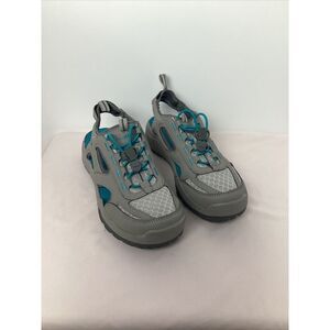 SIMMS Riprap Women's Sz7 Fishing Water Gray and Blue All-Terrain Sandals 37424